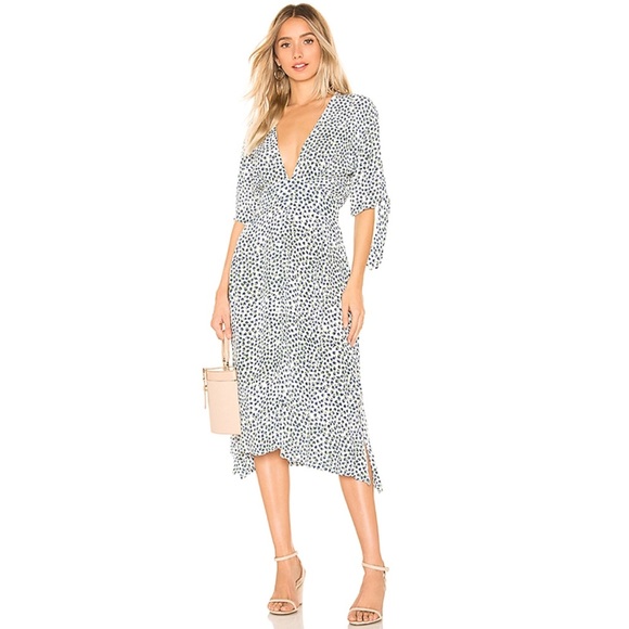 Faithfull the Brand Dresses & Skirts - Faithfull The Brand Nina Midi Dress in Blue Floral